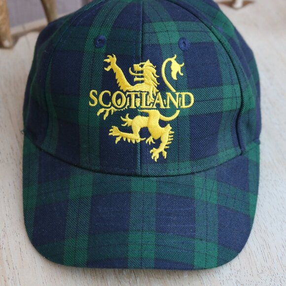 Heritage Of Scotland Lion Rampant Unisex Baseball Cap Tartan - Picture 1 of 10